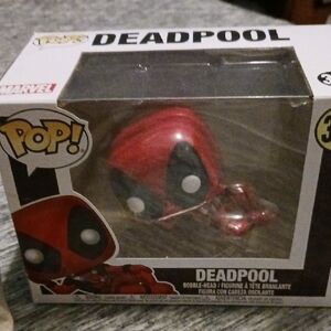 Funko Pop Deadpool Red and Black Figure